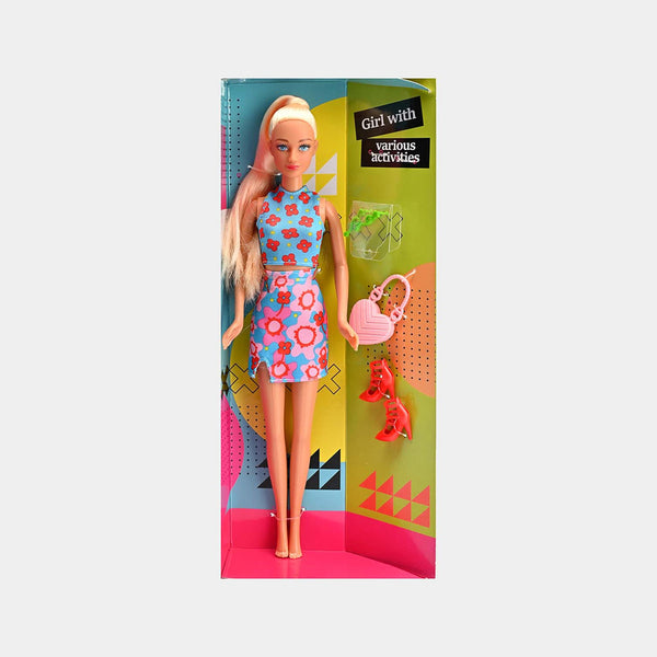 Cute Fashion Doll Play Set for Girls 001