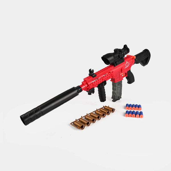 ELECTRIC MEGA NERF BLASTER + SOFT DART TOY