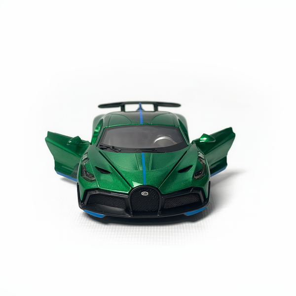 132 Die-Cast Model Car – Pull Back with Lights & Sound