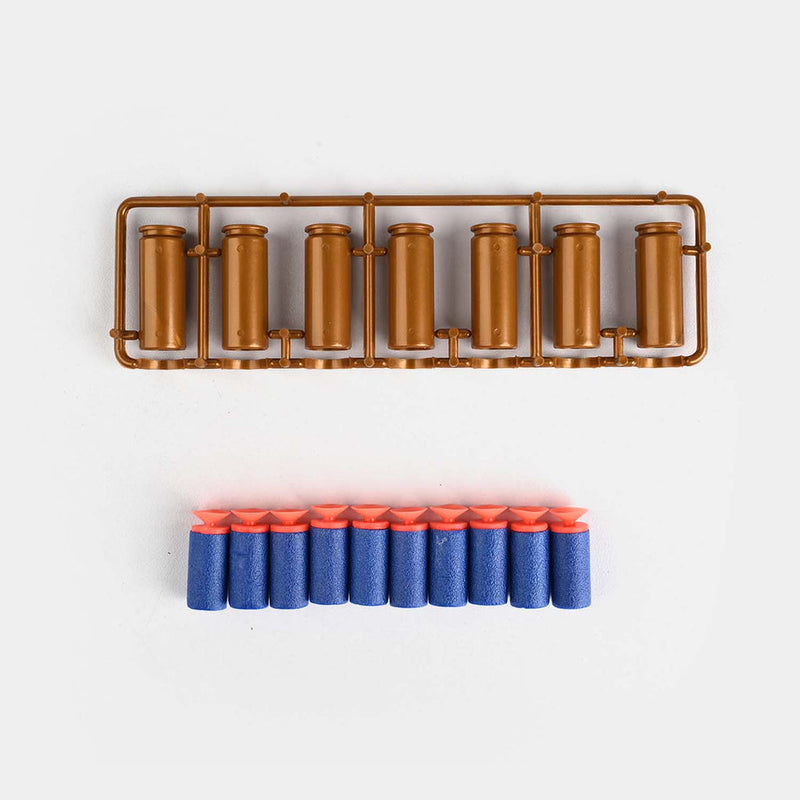 ELECTRIC MEGA NERF BLASTER + SOFT DART TOY